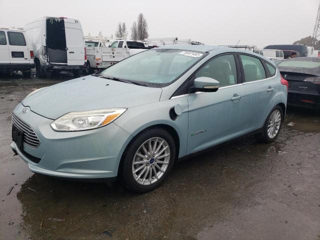 1FADP3R40DL125997 - 2013 FORD FOCUS BEV TURQUOISE photo 1