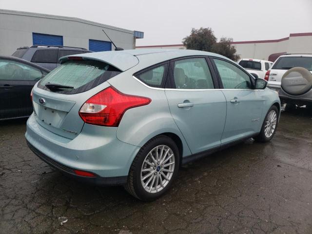 1FADP3R40DL125997 - 2013 FORD FOCUS BEV TURQUOISE photo 3