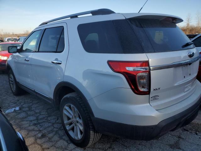 1FM5K8D84EGC35512 - 2014 FORD EXPLORER X WHITE photo 2