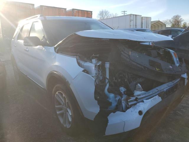 1FM5K8D84EGC35512 - 2014 FORD EXPLORER X WHITE photo 4