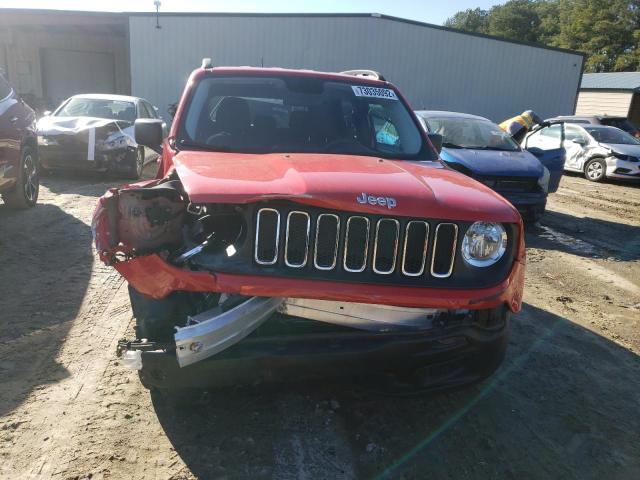 ZACCJAAB8HPF61262 - 2017 JEEP RENEGADE S წითელი ფოტო 5