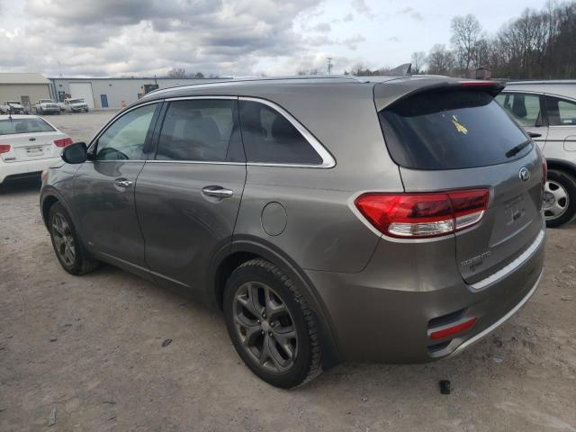 5XYPKDA54GG031671 - 2016 KIA SORENTO SX GRAY photo 2