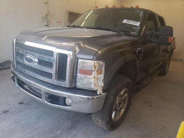 1FTSW21R68EB18777 - 2008 FORD F250 SUPER GRAY photo 1