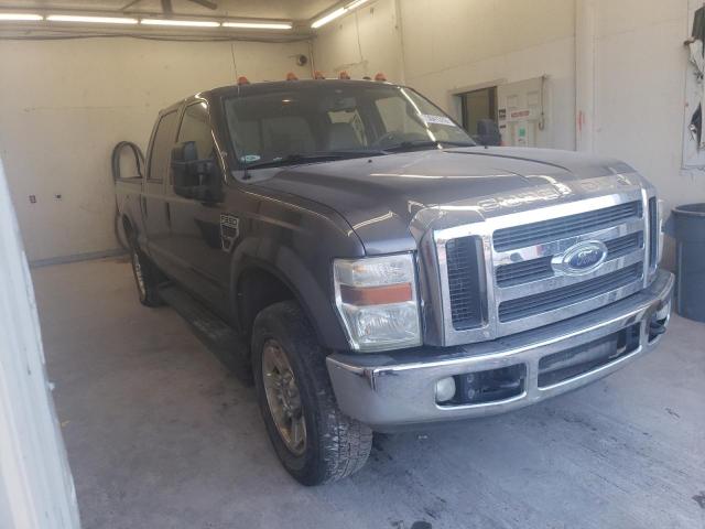 1FTSW21R68EB18777 - 2008 FORD F250 SUPER GRAY photo 4