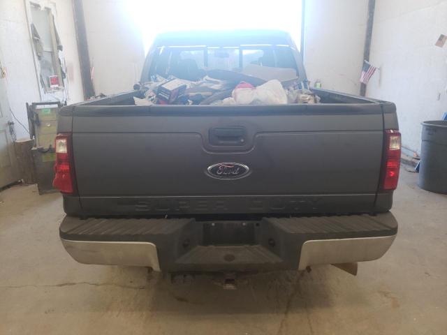 1FTSW21R68EB18777 - 2008 FORD F250 SUPER GRAY photo 6