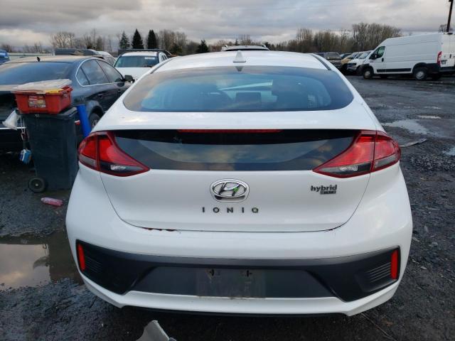 KMHC65LC4LU242698 - 2020 HYUNDAI IONIQ BLUE WHITE photo 6