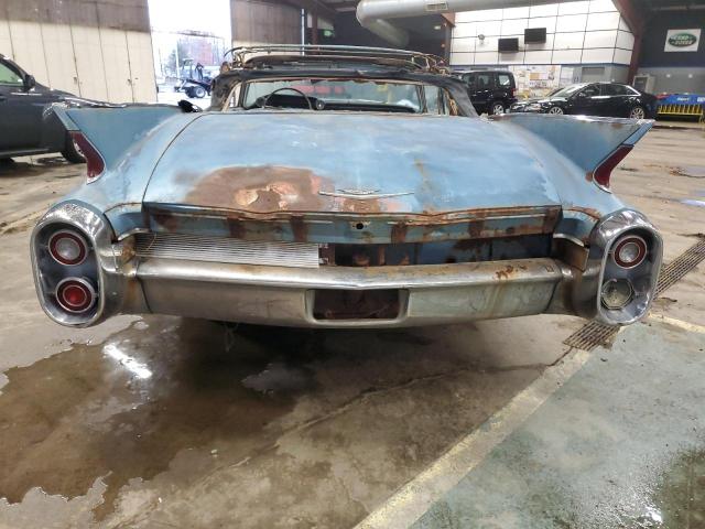 60F123555 - 1960 CADILLAC SERIES 62 BLUE photo 6