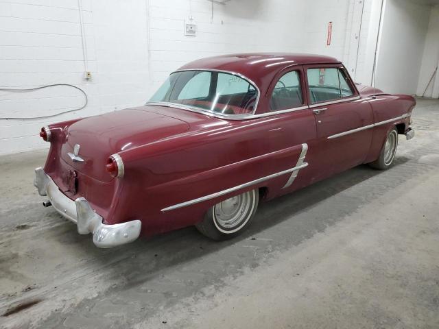 A3RG128421 - 1953 FORD CUSTOM BURGUNDY photo 3