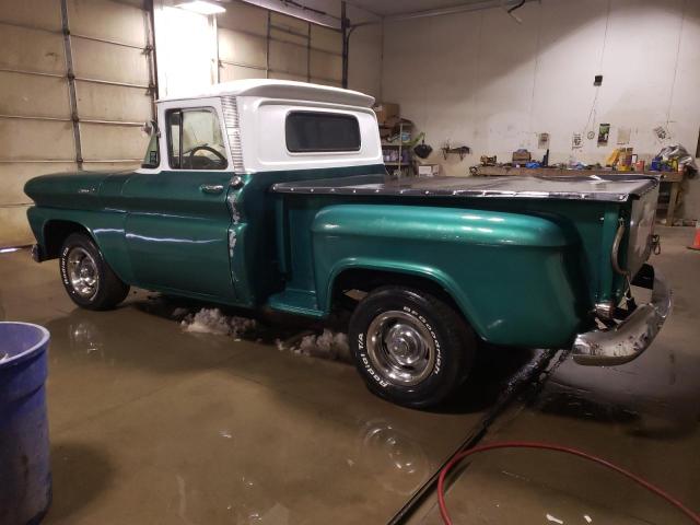 3C144J120473 - 1963 CHEVROLET C10 GREEN photo 2