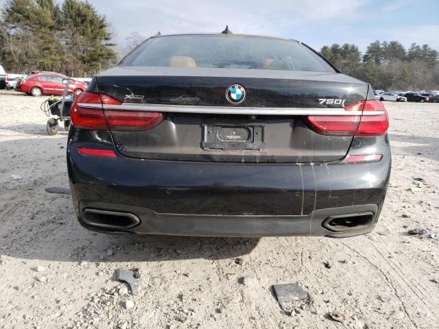 WBA7F2C54GG418821 - 2016 BMW 750 XI BLACK photo 6