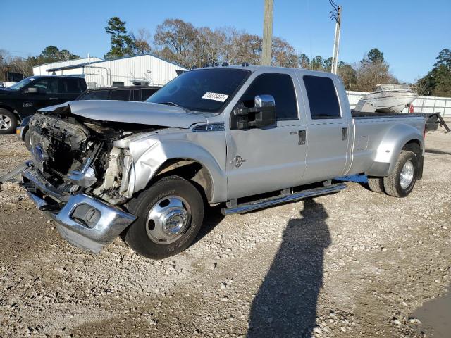 1FT8W3CT6EEB85884 - 2014 FORD F350 SUPER SILVER photo 1