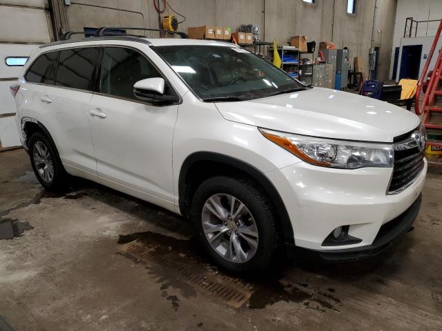 5TDKKRFH8FS057248 - 2015 TOYOTA HIGHLANDER თეთრი ფოტო 4