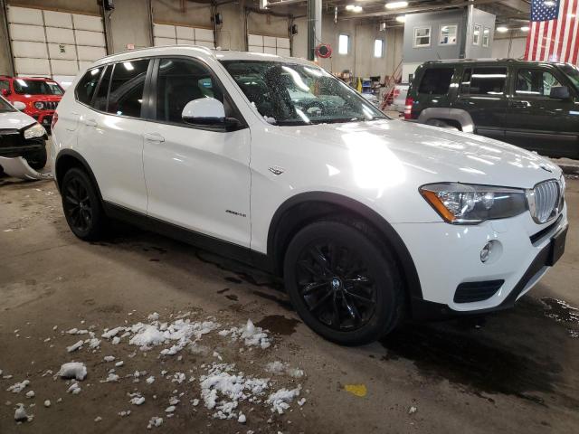 5UXWX9C5XF0D45256 - 2015 BMW X3 XDRIVE2 WHITE photo 4