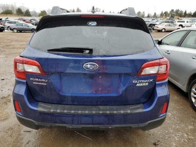 4S4BSANC3H3240211 - 2017 SUBARU OUTBACK 2. BLUE photo 6