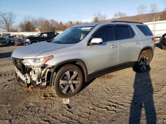 1GNEVHKW8KJ136968 - 2019 CHEVROLET TRAVERSE L SILVER photo 1