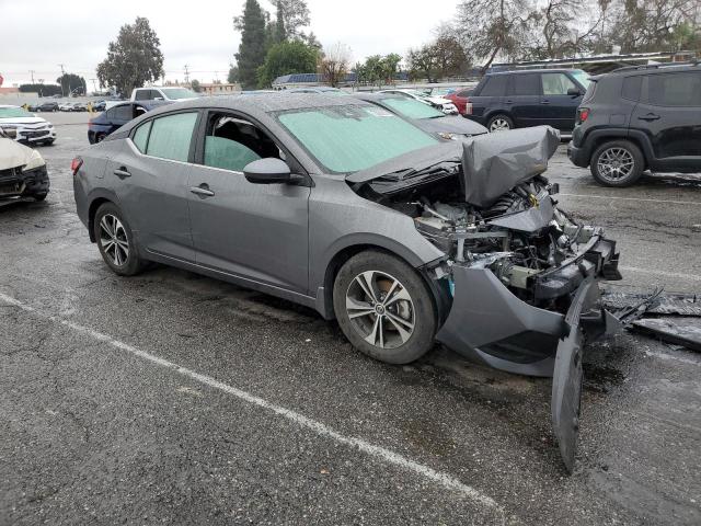 3N1AB8CV1MY258417 - 2021 NISSAN SENTRA SV GRAY photo 4