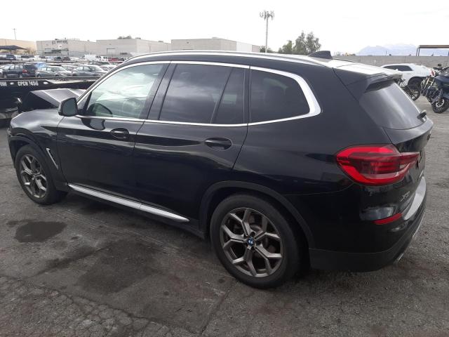 5UXTY3C06M9E81233 - 2021 BMW X3 SDRIVE3 Schwarz Foto 2