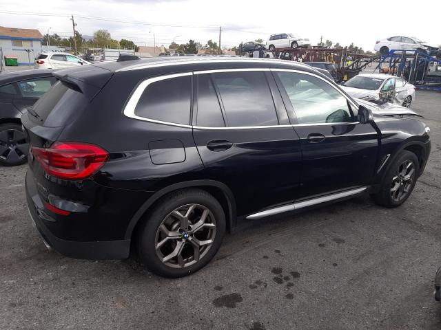 5UXTY3C06M9E81233 - 2021 BMW X3 SDRIVE3 Schwarz Foto 3