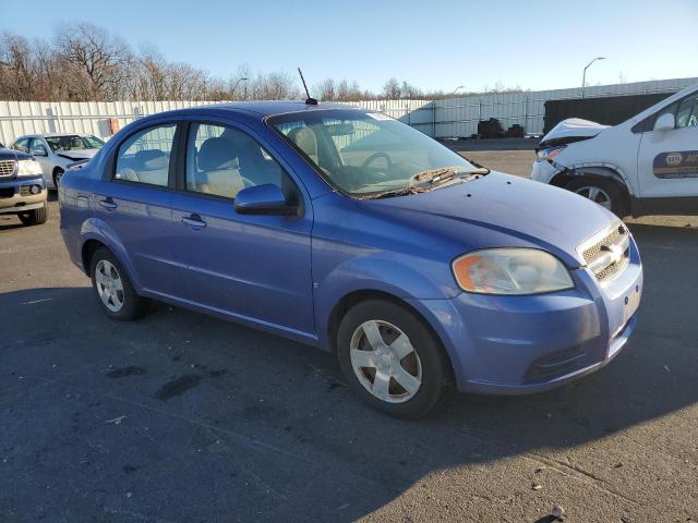 KL1TD56E49B644546 - 2009 CHEVROLET AVEO LS BLUE photo 4