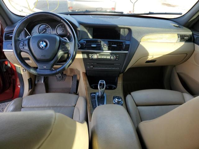 5UXWX7C51E0E81911 - 2014 BMW X3 XDRIVE3 RED photo 8