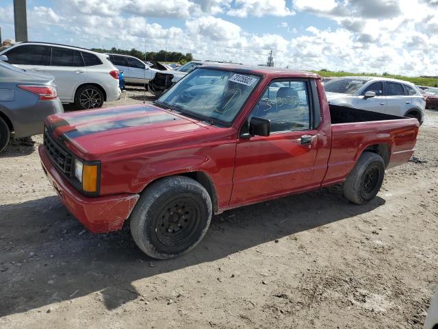 JB7FL24D4HP040563 - 1987 DODGE RAM 50 RED photo 1