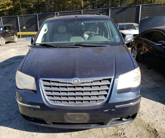 2A8HR64X38R759657 - 2008 CHRYSLER TOWN & COU GRAY photo 5