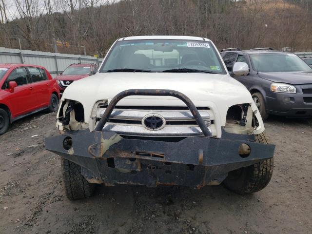 5TBBT44153S420857 - 2003 TOYOTA TUNDRA ACC WHITE photo 5