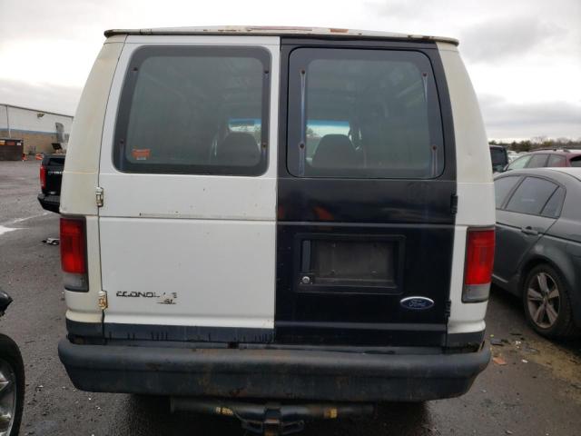 1FTNE24W05HB42763 - 2005 FORD ECONOLINE WHITE photo 6