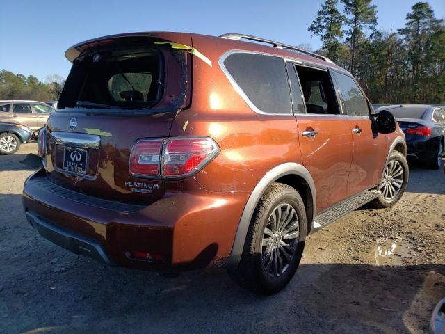 JN8AY2NF9J9333644 - 2018 NISSAN ARMADA PLA ORANGE photo 3