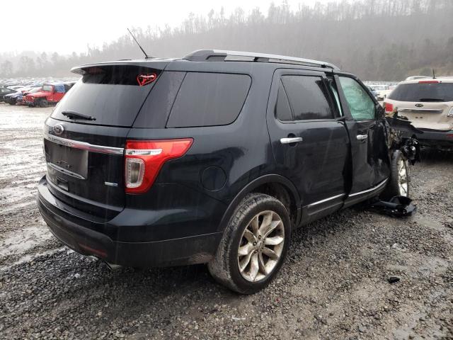 1FM5K8D84EGB16861 - 2014 FORD EXPLORER X BLACK photo 3