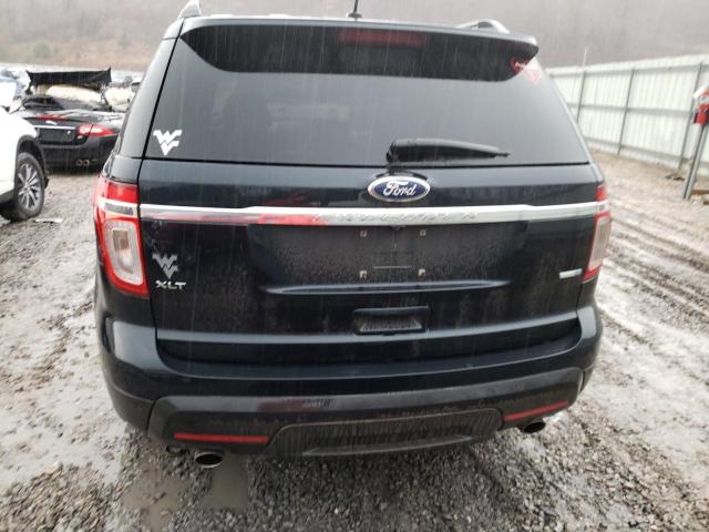 1FM5K8D84EGB16861 - 2014 FORD EXPLORER X BLACK photo 6