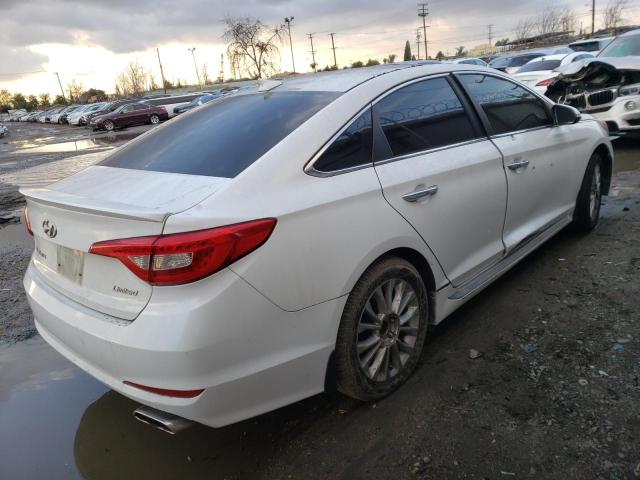 5NPE34AF3FH227878 - 2015 HYUNDAI SONATA SPO WHITE photo 3