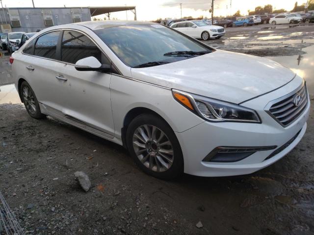 5NPE34AF3FH227878 - 2015 HYUNDAI SONATA SPO WHITE photo 4