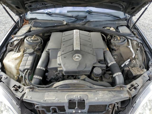 WDBNG83J43A326241 - 2003 MERCEDES-BENZ S 430 4MAT BLACK photo 11