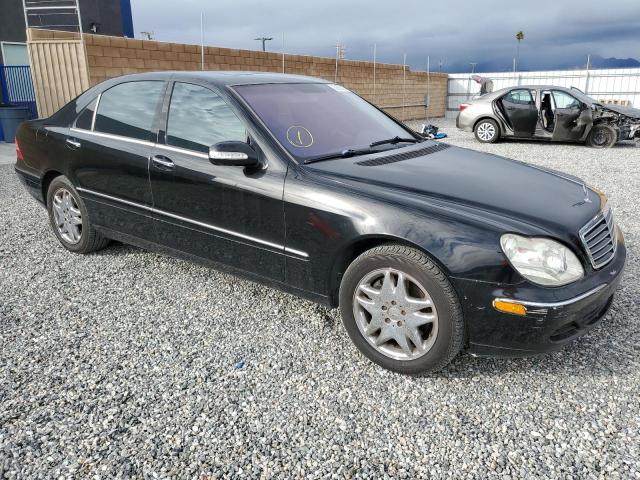 WDBNG83J43A326241 - 2003 MERCEDES-BENZ S 430 4MAT BLACK photo 4