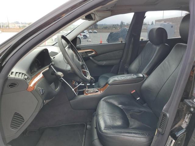 WDBNG83J43A326241 - 2003 MERCEDES-BENZ S 430 4MAT BLACK photo 7