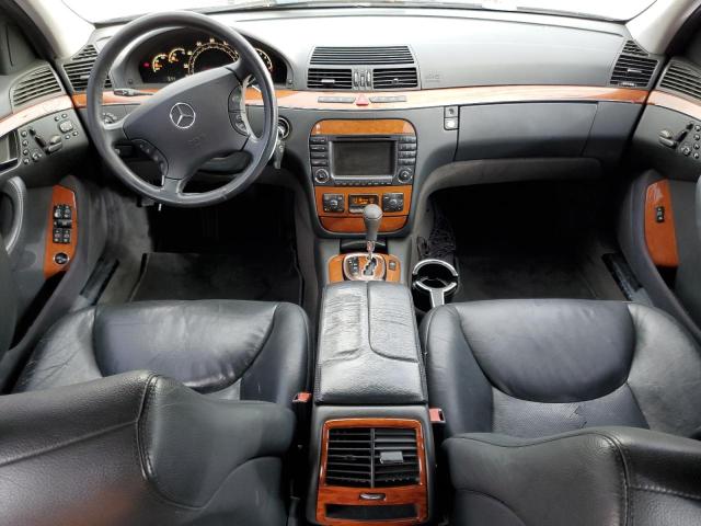 WDBNG83J43A326241 - 2003 MERCEDES-BENZ S 430 4MAT BLACK photo 8