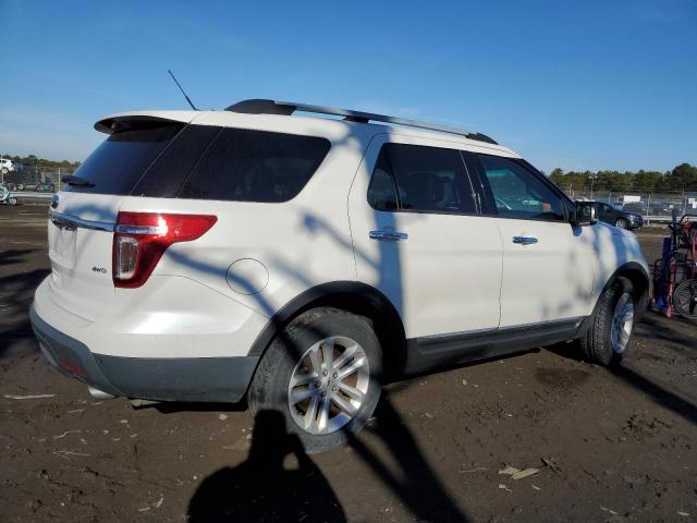 1FM5K8D8XEGA05411 - 2014 FORD EXPLORER X WHITE photo 3