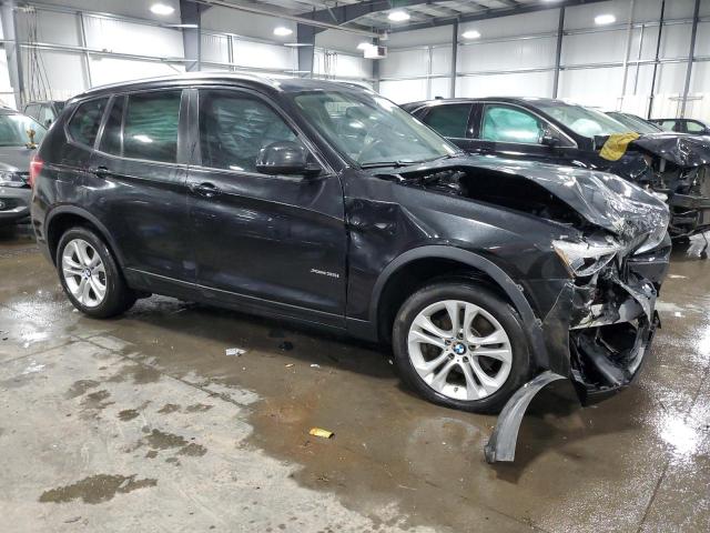 5UXWX7C39H0U44377 - 2017 BMW X3 XDRIVE3 BLACK photo 4