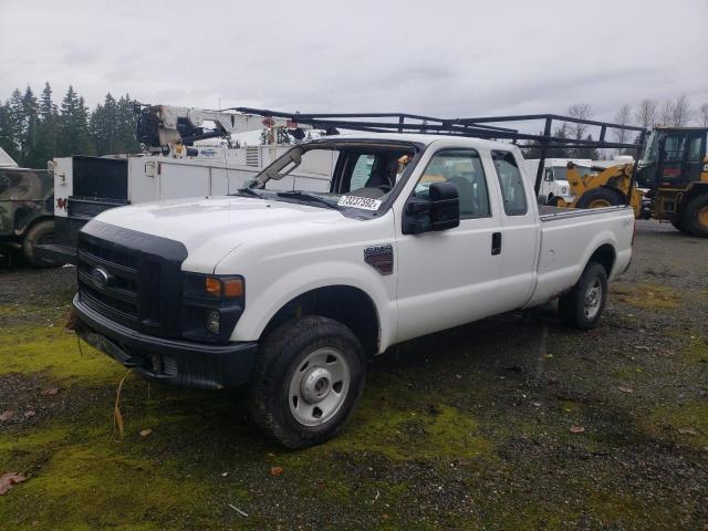 1FTSX21R99EA70562 - 2009 FORD F250 SUPER WHITE photo 1