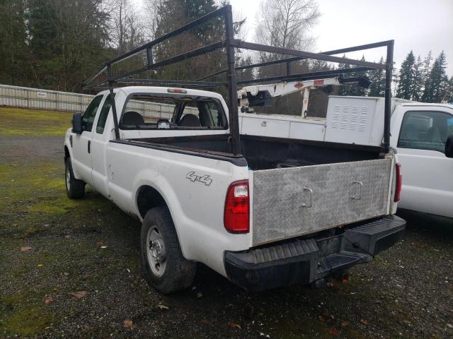 1FTSX21R99EA70562 - 2009 FORD F250 SUPER WHITE photo 2