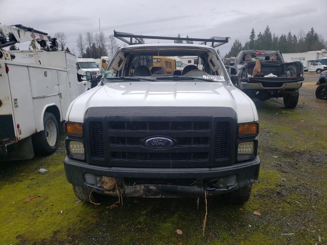 1FTSX21R99EA70562 - 2009 FORD F250 SUPER WHITE photo 5