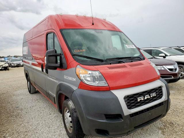 3C6TRVDG1KE506381 - 2019 DODGE RAM PROMAS 红色 照片 1