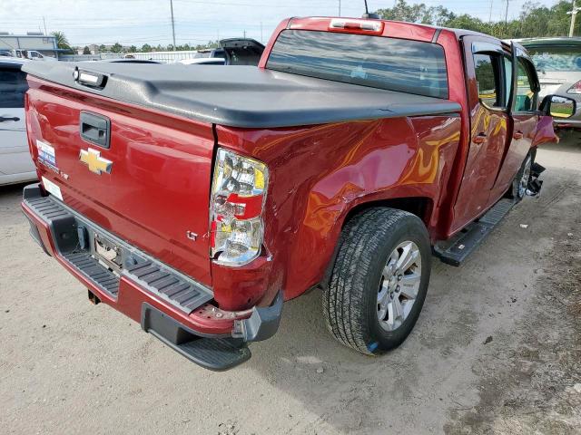 1GCGSCEN9J1305927 - 2018 CHEVROLET COLORADO L RED photo 4