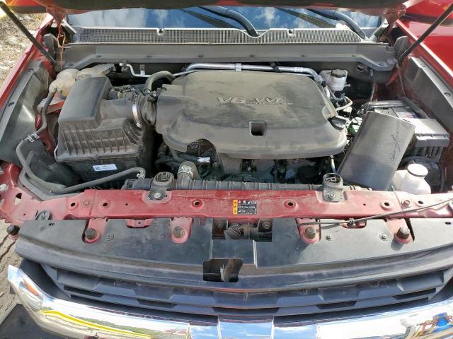 1GCGSCEN9J1305927 - 2018 CHEVROLET COLORADO L RED photo 7
