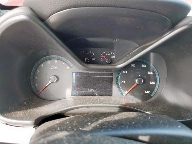 1GCGSCEN9J1305927 - 2018 CHEVROLET COLORADO L RED photo 8