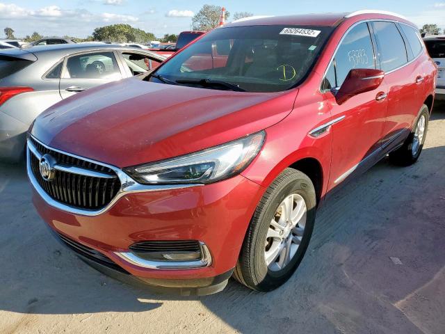 5GAERBKWXJJ****** - 2018 BUICK ENCLAVE ES RED photo 2