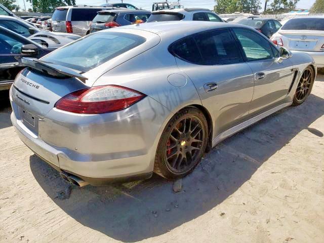 WP0AC2A73AL091090 - 2010 PORSCHE PANAMERA T SILVER photo 4