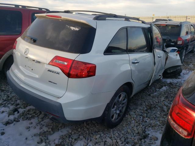 2HNYD286X9H518132 - 2009 ACURA MDX TECHNO 白色 照片 3