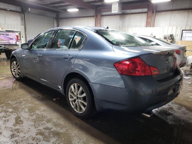 JNKCV61FX9M364998 - 2009 INFINITI G37 BLUE photo 2